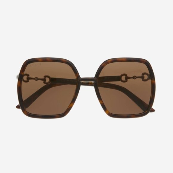 NEW GUCCI OVERSIZED SQUARE WOMEN'S SUNGLASSES GG0890S 002 - Picture 3 of 4